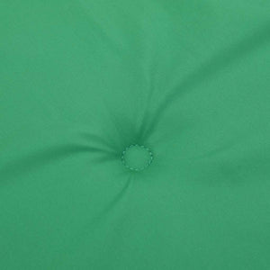 Gartenstuhl-Kissen 2 Stk. Grün 40x40x4 cm Oxford-Gewebe