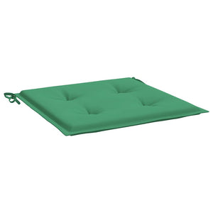 Gartenstuhl-Kissen 6 Stk. Grün 40x40x4 cm Oxford-Gewebe
