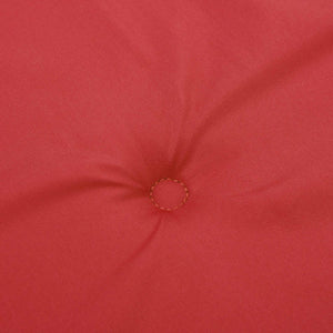 Gartenstuhl-Kissen 2 Stk. Rot 40x40x4 cm Oxford-Gewebe