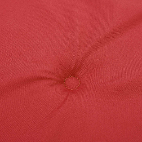 Gartenstuhl-Kissen 2 Stk. Rot 40x40x4 cm Oxford-Gewebe