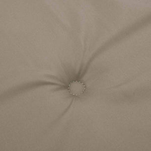 Gartenstuhl-Kissen 2 Stk. Taupe 40x40x4 cm Oxford-Gewebe