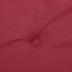 Gartenstuhl-Kissen 2 Stk. Weinrot 40x40x3 cm Oxford-Gewebe
