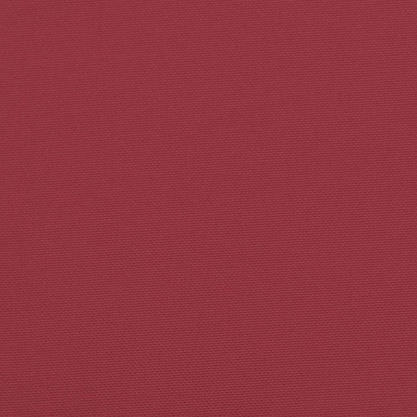Gartenstuhl-Kissen 6 Stk. Weinrot 40x40x3 cm Oxford-Gewebe