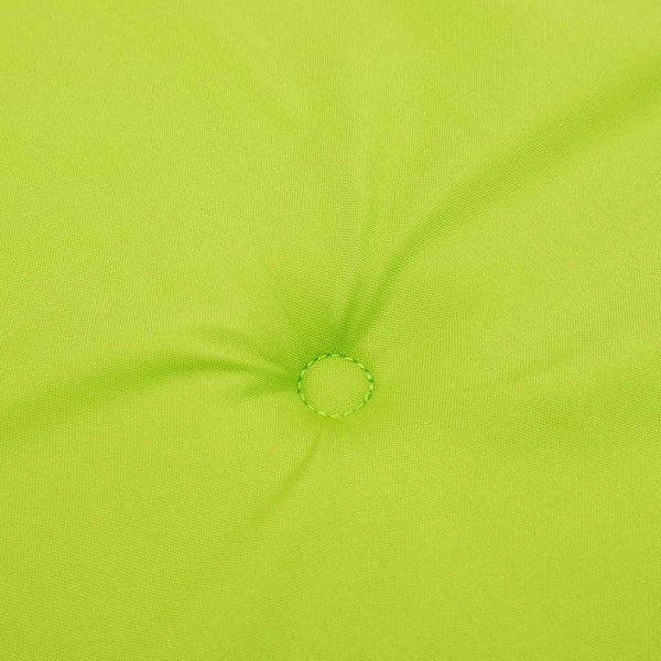 Gartenstuhl-Kissen 2 Stk. Knallgrün 40x40x4 cm Oxford-Gewebe
