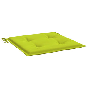 Gartenstuhl-Kissen 6 Stk. Knallgrün 40x40x3 cm Oxford-Gewebe