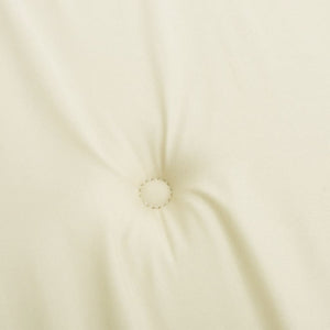Gartenstuhl-Kissen 4 Stk. Creme 50x50x4 cm Oxford-Gewebe