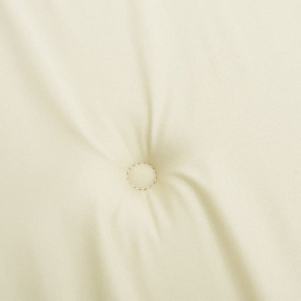 Gartenstuhl-Kissen 4 Stk. Creme 50x50x4 cm Oxford-Gewebe