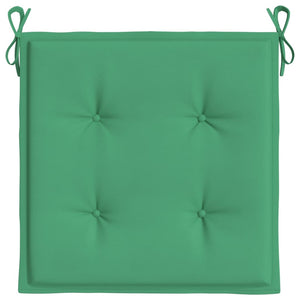 vidaXL Coussins de chaise de jardin 6 pcs Vert 50x50x4 cm Tissu Oxford