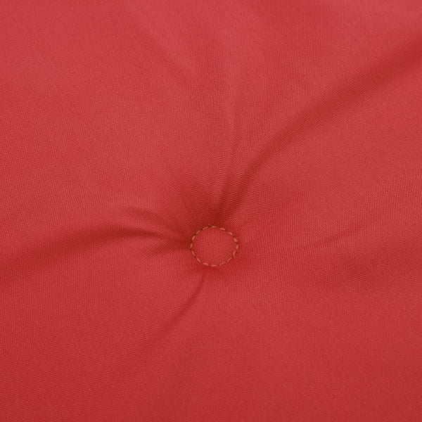 Gartenstuhl-Kissen 6 Stk. Rot 50x50x4 cm Oxford-Gewebe