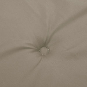Gartenstuhl-Kissen 6 Stk. Taupe 50x50x4 cm Oxford-Gewebe