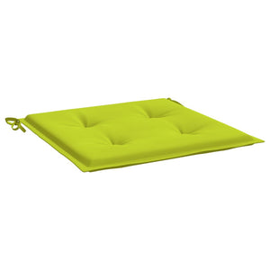 Gartenstuhl-Kissen 6 Stk. Knallgrün 50x50x4 cm Oxford-Gewebe
