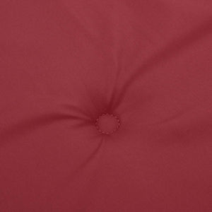 Gartenbank-Auflage Weinrot 100x50x4 cm Oxford-Gewebe