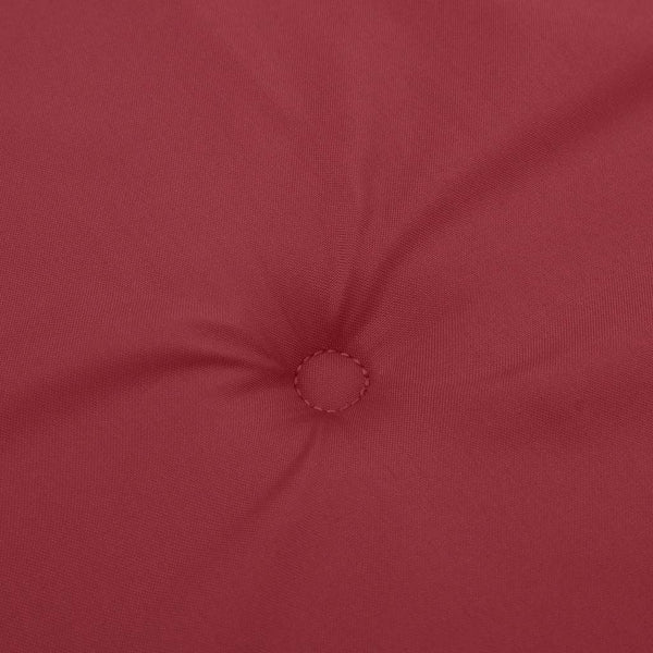 Gartenbank-Auflage Weinrot 100x50x4 cm Oxford-Gewebe