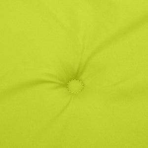 vidaXL Coussin de banc de jardin vert clair 120x50x4 cm Tissu Oxford