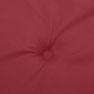 Gartenbank-Auflage Weinrot 150x50x4 cm Oxford-Gewebe