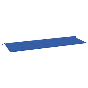 Gartenbank-Auflage Königsblau 150x50x3 cm Oxford-Gewebe