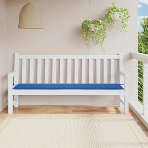 Gartenbank-Auflage Königsblau 200x50x4 cm Oxford-Gewebe