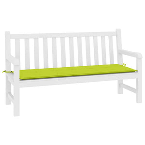Gartenbank-Auflage Hellgrün 200x50x4 cm Oxford-Gewebe