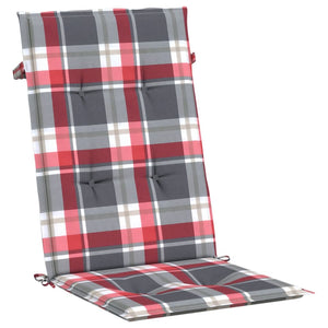 vidaXL Coussins de chaise de jardin pour dossiers hauts 6 pcs 120x50x3 cm Tissu