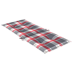 vidaXL Coussins de chaise de jardin pour dossiers hauts 6 pcs 120x50x3 cm Tissu