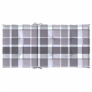 Gartenstuhlauflagen für Niedriglehner 2 Stk. 100x50x3 cm