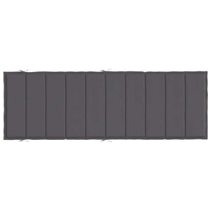 Sonnenliegen-Auflage Anthrazit 186x58x4 cm Oxford-Gewebe