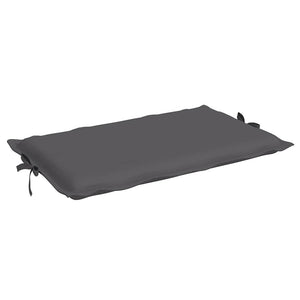 Sonnenliegen-Auflage Anthrazit 186x58x4 cm Oxford-Gewebe
