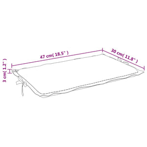 Sonnenliegen-Auflage Anthrazit 186x58x4 cm Oxford-Gewebe