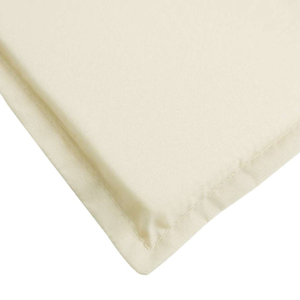 Sonnenliegen-Auflage Creme 186x58x4 cm Oxford-Gewebe