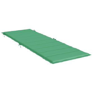 Sonnenliegen-Auflage Grün 186x58x4 cm Oxford-Gewebe