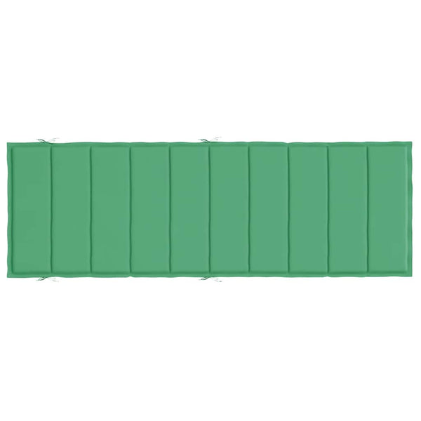 Sonnenliegen-Auflage Grün 186x58x4 cm Oxford-Gewebe