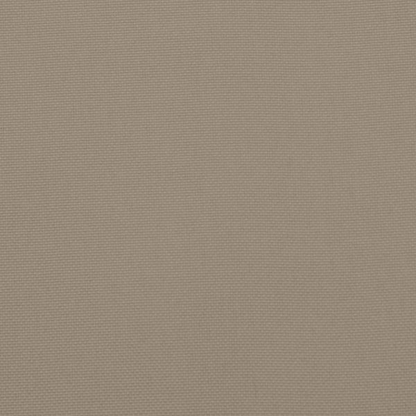 Sonnenliegen-Auflage Taupe 186x58x4 cm Oxford-Gewebe