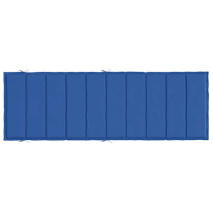 Sonnenliegen-Auflage Königsblau 186x58x4 cm Oxford-Gewebe