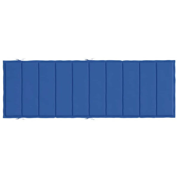 Sonnenliegen-Auflage Königsblau 186x58x4 cm Oxford-Gewebe