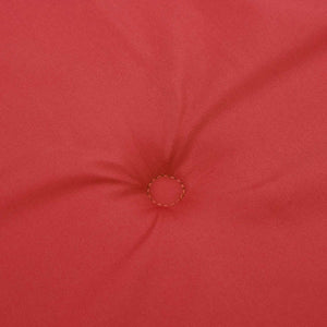 Liegestuhl-Auflage Rot (75+105)x50x4 cm