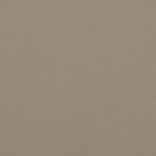 Liegestuhl-Auflage Taupe (75+105)x50x4 cm