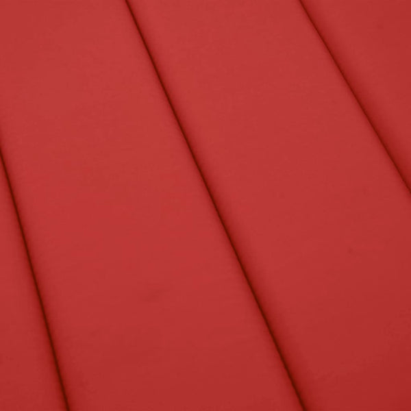 Sonnenliegen-Auflage Rot 200x50x3 cm Oxford-Gewebe