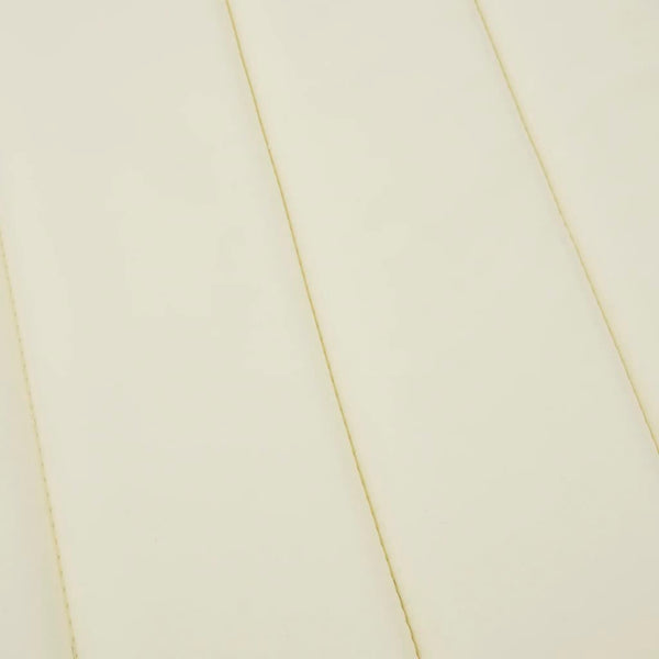 Sonnenliegen-Auflage Creme 200x60x3 cm Oxford-Gewebe