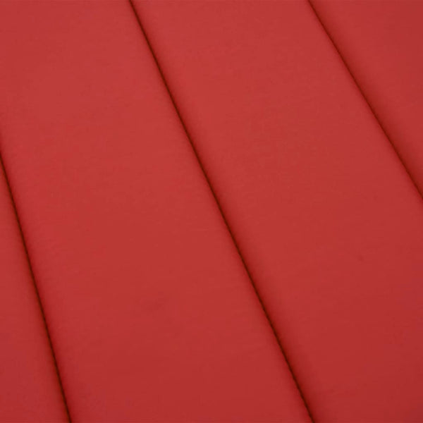 Sonnenliegen-Auflage Rot 200x60x3 cm Oxford-Gewebe