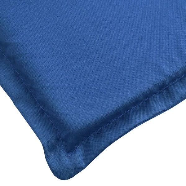 Sonnenliegen-Auflage Königsblau 200x60x3 cm Oxford-Gewebe