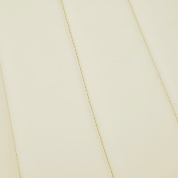 Sonnenliegen-Auflage Creme 200x70x3 cm Oxford-Gewebe