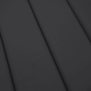 Sonnenliegen-Auflage Schwarz 200x70x3 cm Oxford-Gewebe