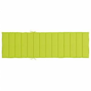 Sonnenliegen-Auflage Hellgrün 200x70x3 cm Oxford-Gewebe
