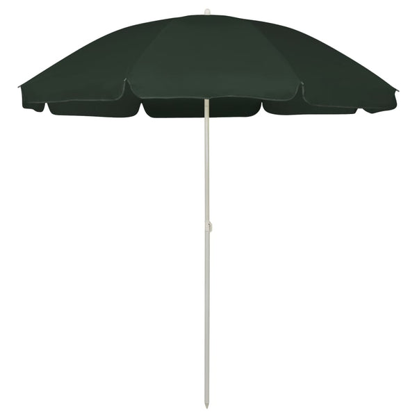Strandschirm Grün 240 cm