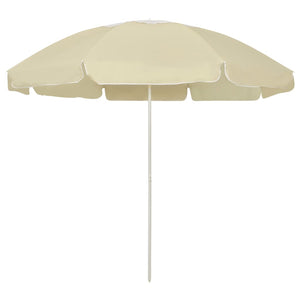 Strandschirm Sandgelb 240 cm