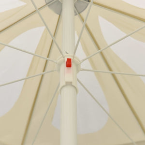 Strandschirm Sandgelb 240 cm