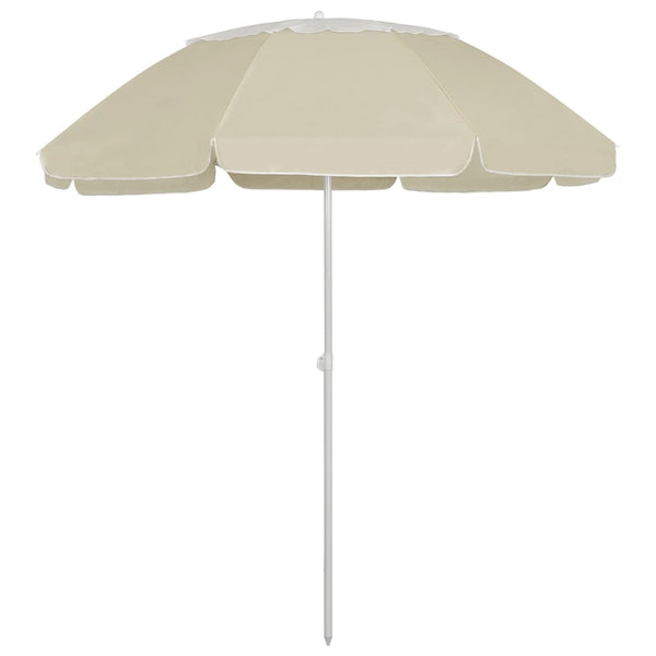Strandschirm Sandgelb 300 cm