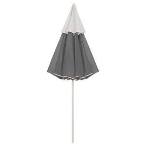 Strandschirm Anthrazit 300 cm