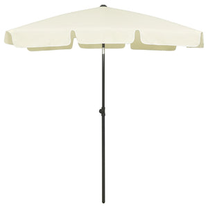 Strandschirm Sandgelb 180x120 cm