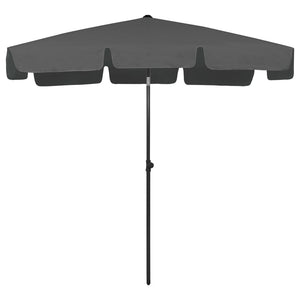 Strandschirm Anthrazit 200x125 cm